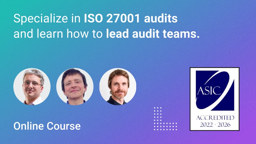 Free ISO 27001 Lead Auditor Training Course & Certification | Advisera