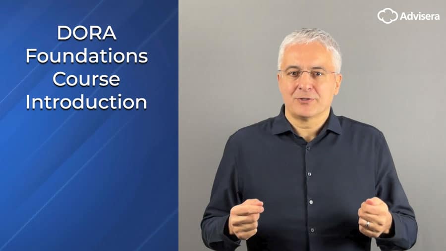 DORA Foundations Course - Advisera
