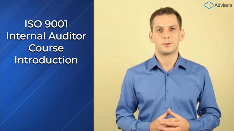 ISO 9001 Internal Auditor Course - Advisera