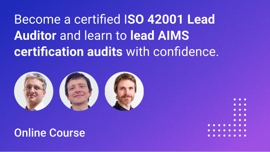 ISO 42001 Internal Auditor Training Course - Advisera