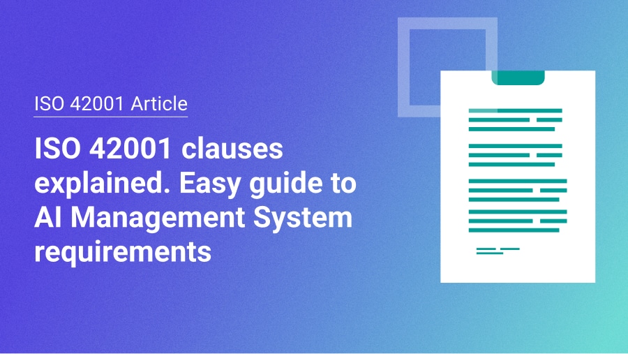 ISO 42001 — Where to Start? Article image