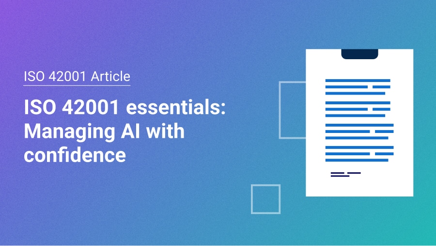 ISO 42001 — Where to Start? Article image