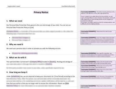 Privacy Notice - Advisera