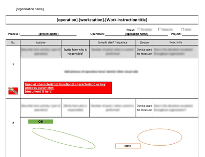Work Instruction Template - 16949Academy