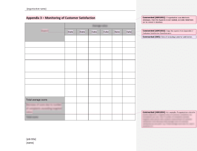 Monitoring of Customer Satisfaction - 9100Academy
