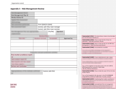 Risk Management Review - 13485Academy