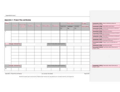 Project Plan and Review - 13485Academy