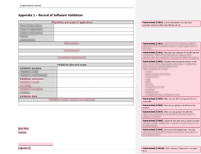 Record of Software Validation - 13485Academy