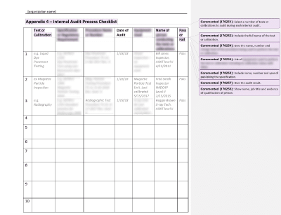 Internal Audit Process Checklist - 17025Academy