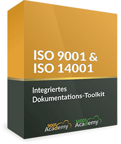 ISO 9001 & ISO 14001 Integriertes Dokumentations-Toolkit - 9001Academy