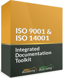 Paquete Integrado de Documentos para ISO 9001:2015 y ISO 14001:2015 - 9001Academy