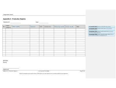 Production Registry - 9001Academy