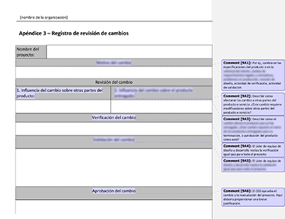 Registro de revisión de cambios - 9001Academy