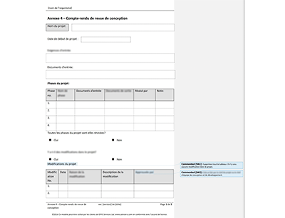 Compte-rendu de revue de conception - 9001Academy