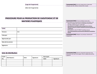 Procédure pour la production de caoutchouc et de matières plastiques - 9001Academy