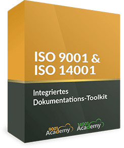 ISO 9001:2015 & ISO 14001 Integriertes Dokumentations-Toolkit - 14001Academy