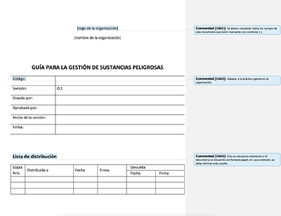 Guía para la gestión de sustancias peligrosas - 14001Academy