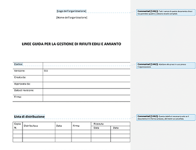 Linee Guida per la Gestione di Rifiuti Edili e Amianto - 14001Academy