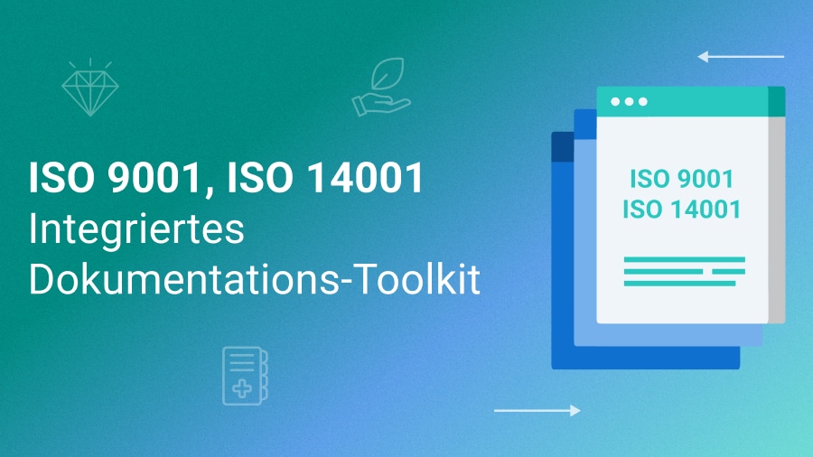 ISO 9001:2015 & ISO 14001 Integriertes Dokumentations-Toolkit - 14001Academy