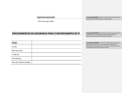 Procedimentos de segurança para o departamento de TI - 27001Academy