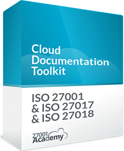 ISO 27001 & ISO 27017 & ISO 27018 Cloud Toolkit - 27001Academy