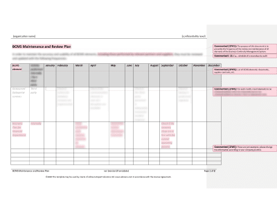 BCMS Maintenance and Review Plan - 27001Academy