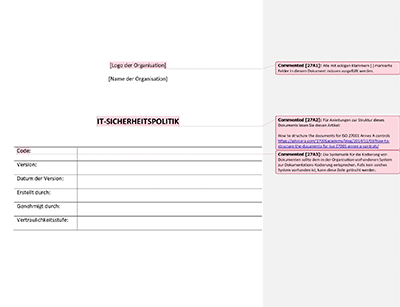 IT-Sicherheitspolitik - 27001Academy
