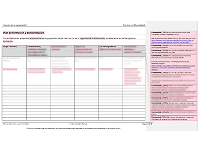 Plan de formación y concienciación - 27001Academy