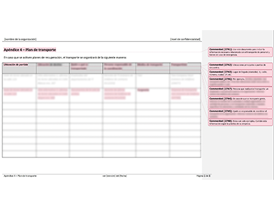 Plan de transporte - 27001Academy