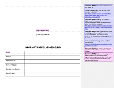 Informatiebeveiligingsbeleid - 27001Academy