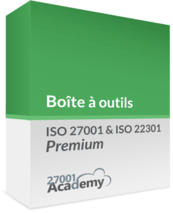 Boîte à outils ISO 27001 & ISO 22301 Premium - 27001Academy