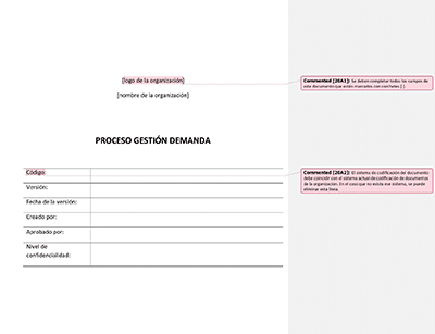 Proceso de Gestión de Demanda (ISO 20000) - 20000Academy