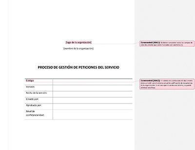 Proceso de Gestión de Peticiones del Servicio (ISO 20000) - 20000Academy