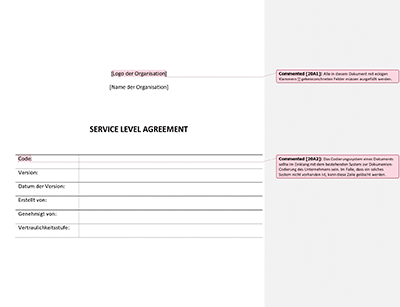 Service Level Agreement (SLA) (ISO 20000) - 20000Academy