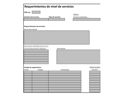 Requerimientos de nivel de servicios (ISO 20000) - 20000Academy