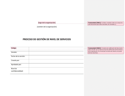 Proceso de gestión de nivel de servicios (ISO 20000) - 20000Academy
