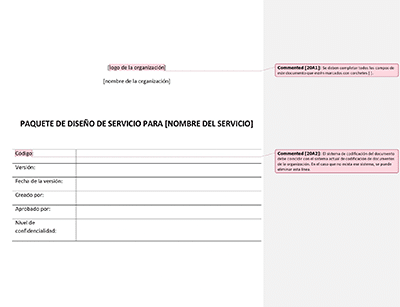 Paquete de diseño del servicio (ISO 20000) - 20000Academy