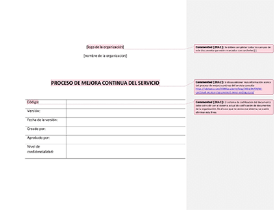 Proceso de mejora continua del servicio (ISO 20000) - 20000Academy