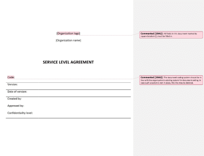 Service Level Agreement (SLA) (ISO 20000) - 20000Academy