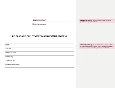 Release and Deployment Management Process (ISO 20000) - 20000Academy