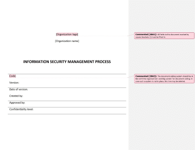 Information Security Management Process (ISO 20000) - 20000Academy